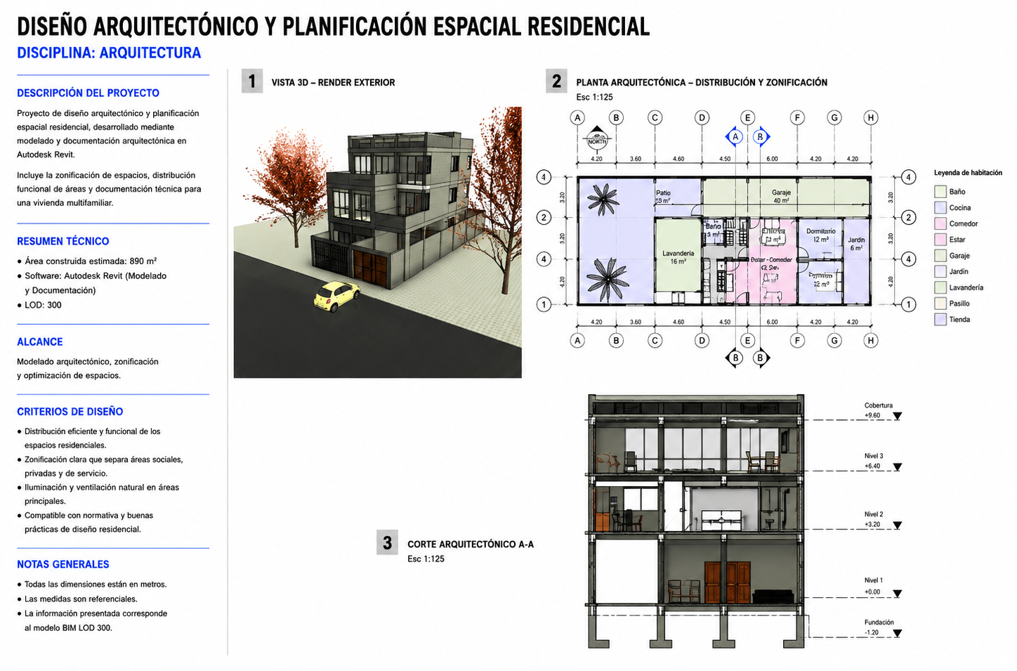 Diseño Arquitectónico Residencial